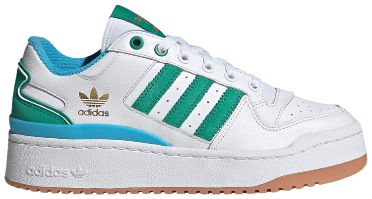 Adidas Wmns Forum Bold White Green Sky Rush Gum