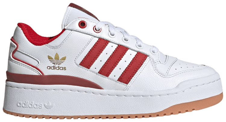 Adidas Wmns Forum Bold White Scarlet Gum