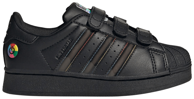 Buy Adidas Superstar Comfort Closure C 'LED Lights Pack - Triple Black' -  JI0510 | GOAT