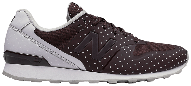 New Balance Wmns 996 Burgundy Polka Dots