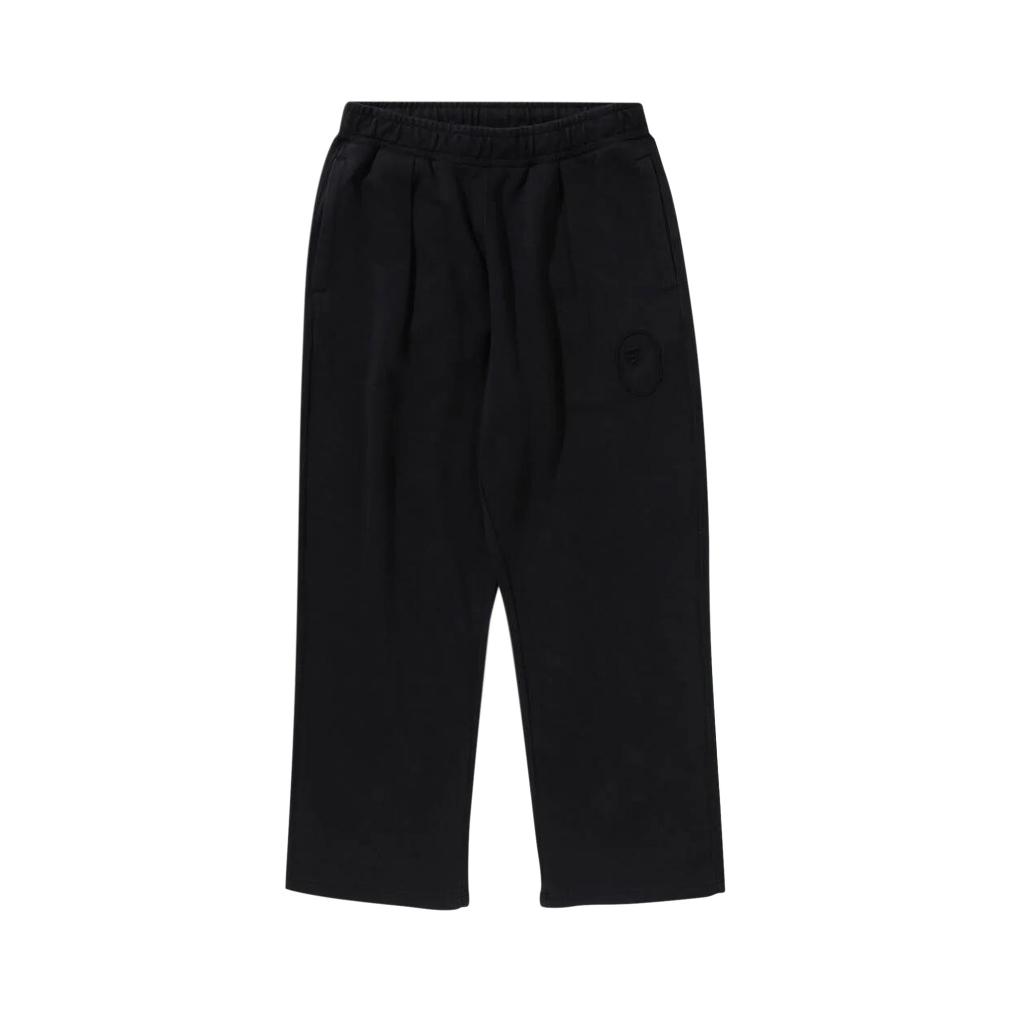Pre-owned Bape Garment Dye Oversized Fit Sweatpants 'black' | Men's Size S