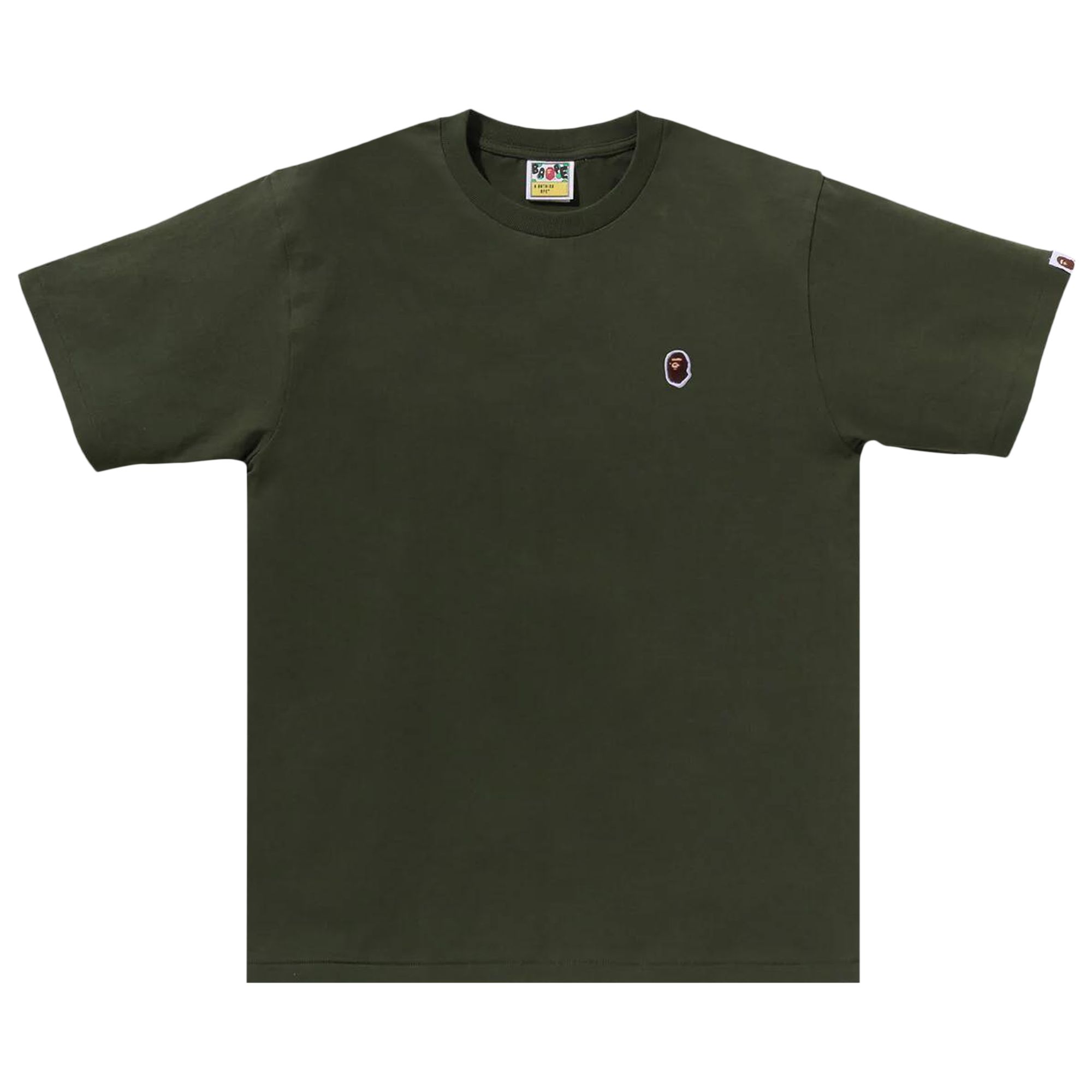 Pre-owned Bape One Point Tee 'olive Drab' | Green | Men's Size Xxl