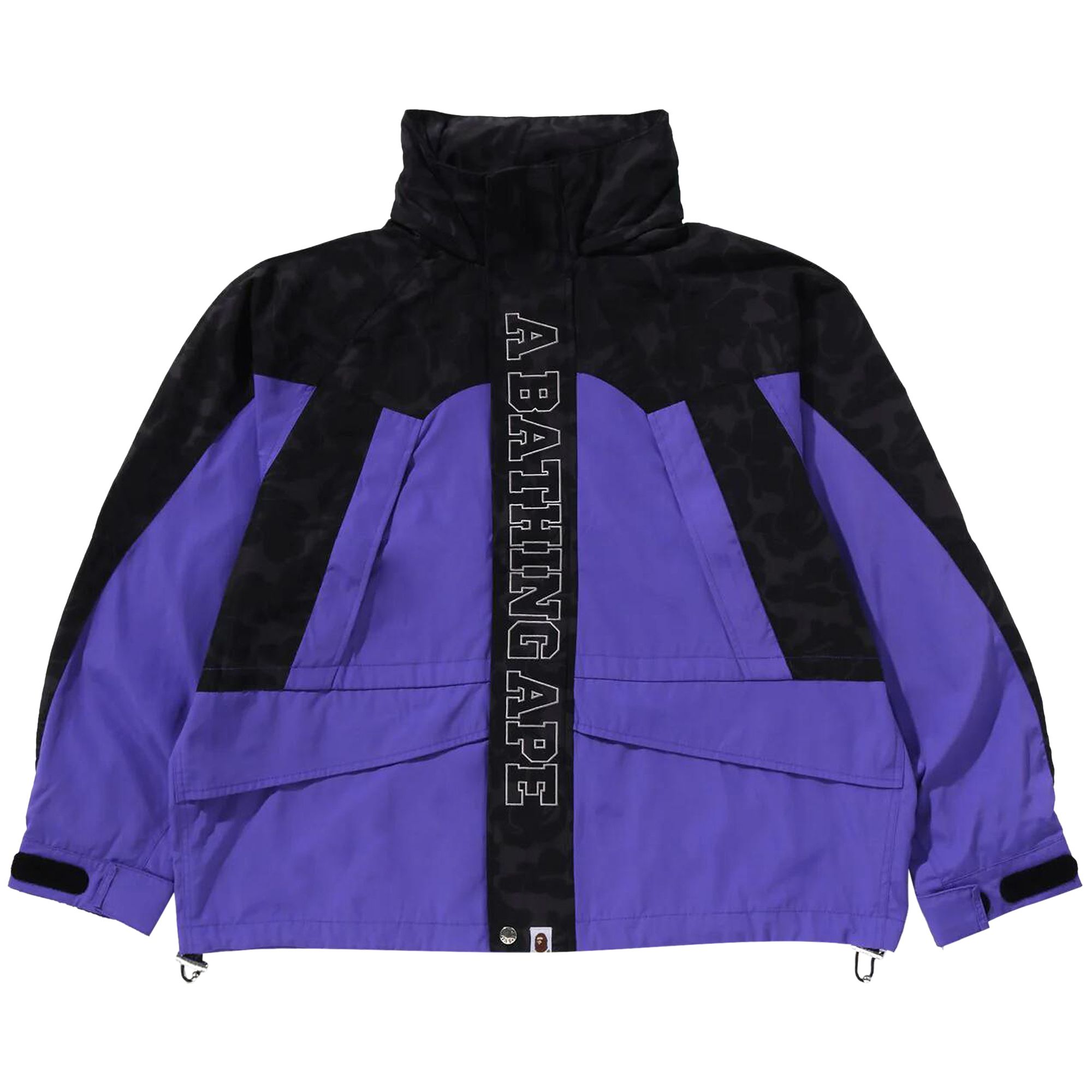 Click to view more detailed imagery on our partner's website Pre-owned Bape Camo Panel Snowboard Jacket 'purple'