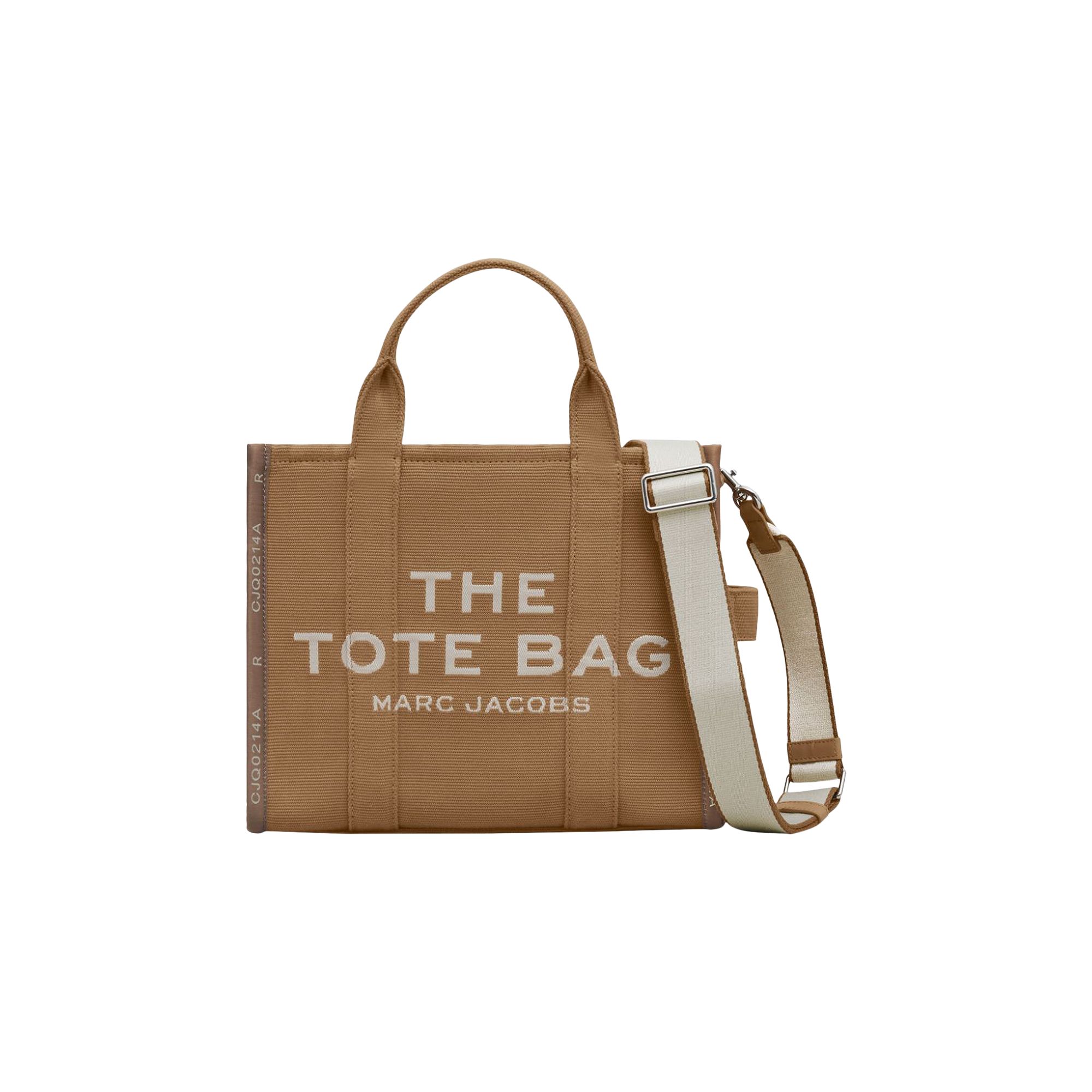 Pre-owned Marc Jacobs The Medium Jacquard Tote Bag 'camel' | Tan | Women's Size Onesize
