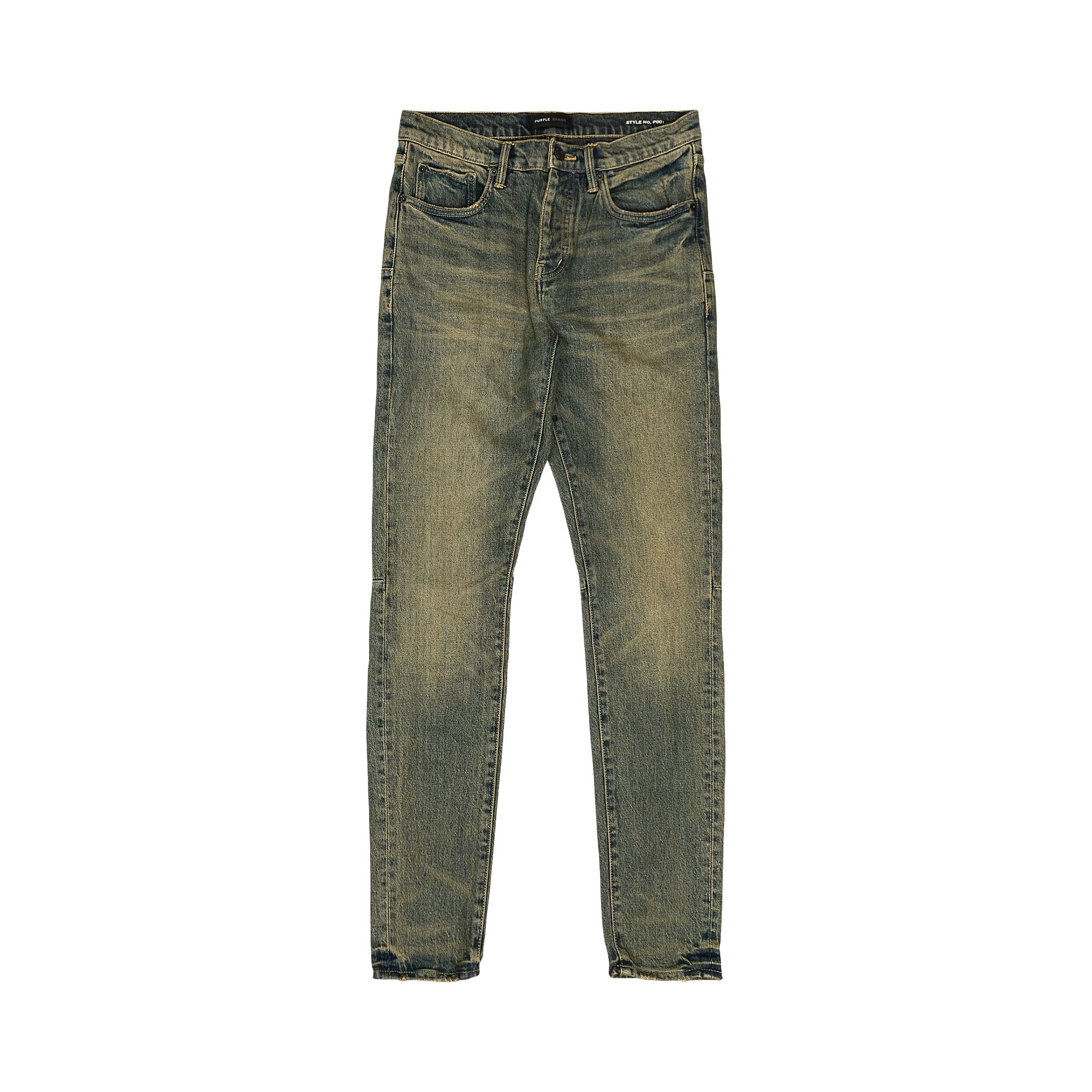 Pre-owned Purple Brand Sand Dune Cross Jeans 'dark Indigo' | Blue | Men's Size 34