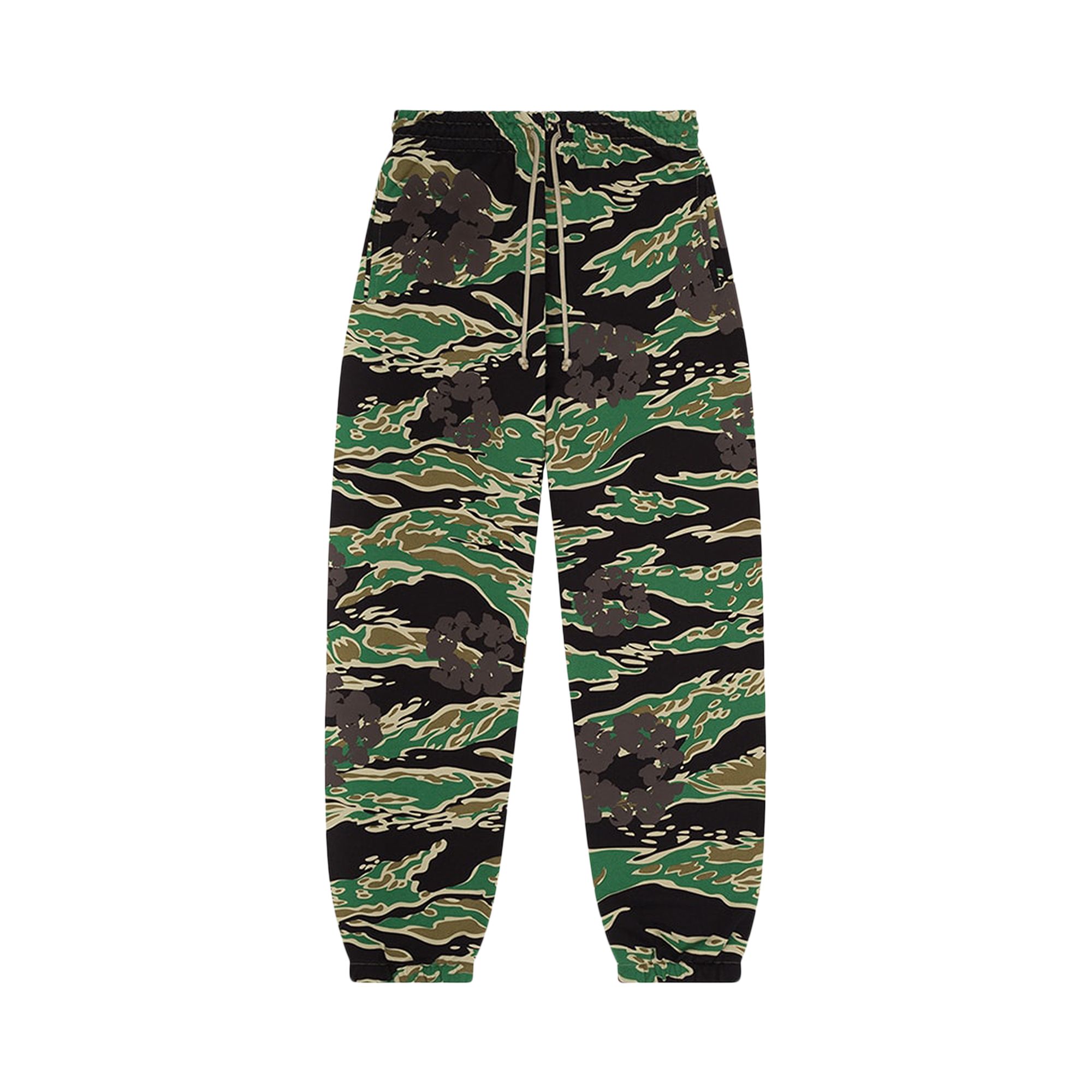 Pre-owned Denim Tears The Wreath Sweatpant 'multicolor Camo' | Multi-color | Men's Size Xl