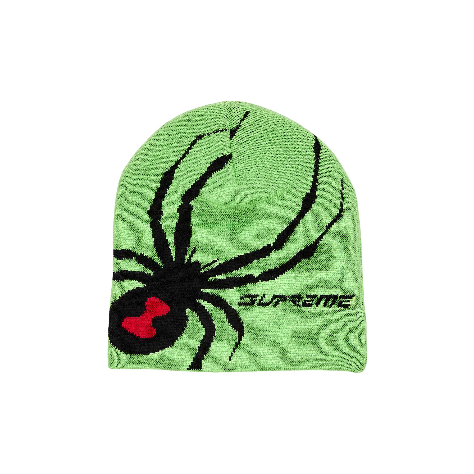 Pre-owned Supreme X Spyder Beanie 'green' | Men's Size Onesize