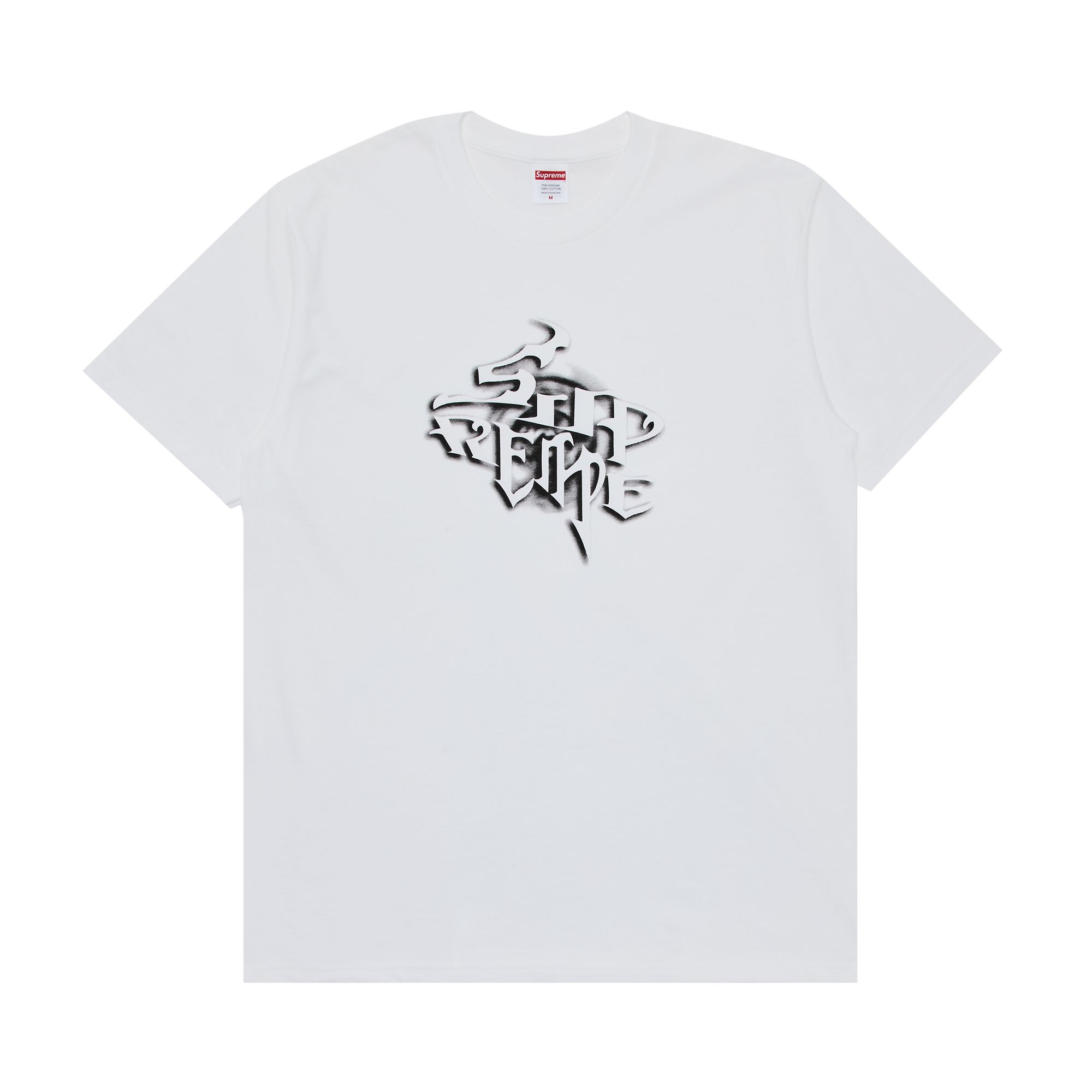 Pre-owned Supreme Smoke Tee 'white' | Men's Size L