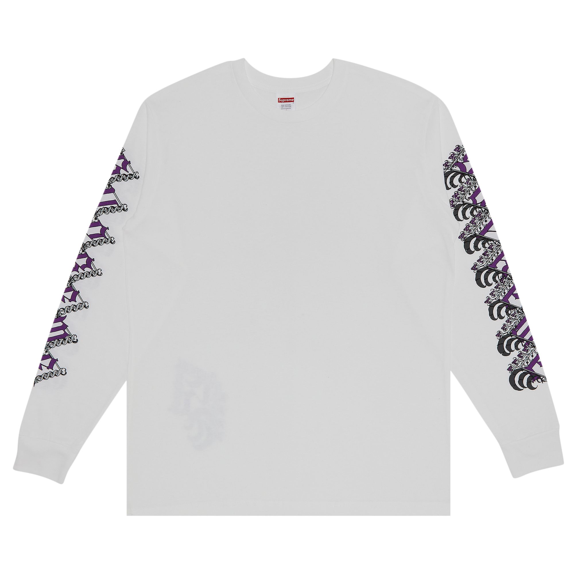 Pre-owned Supreme Strawberries Long-sleeve Tee 'white' | Men's Size Xl