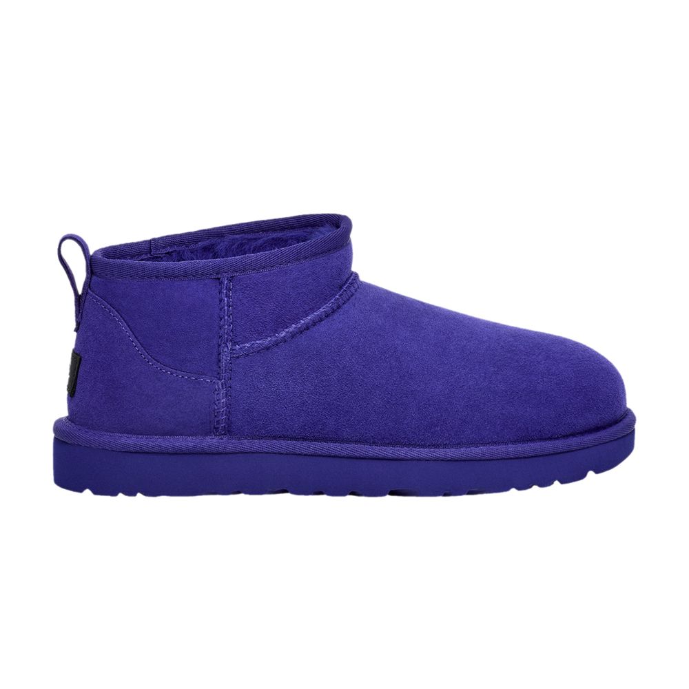 Pre-owned Ugg Wmns Classic Ultra Mini Boot 'naval Blue' | Women's Size 6