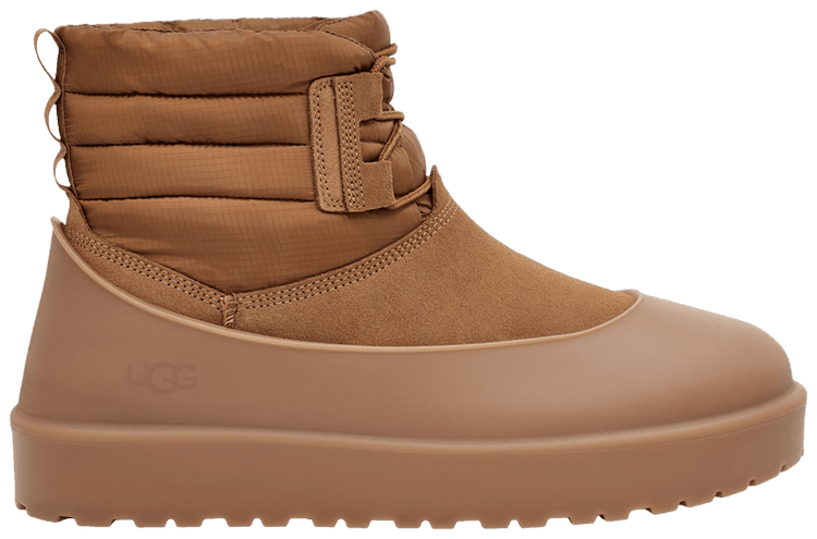UGG Classic Mini Lace Up Weather Boot Chestnut