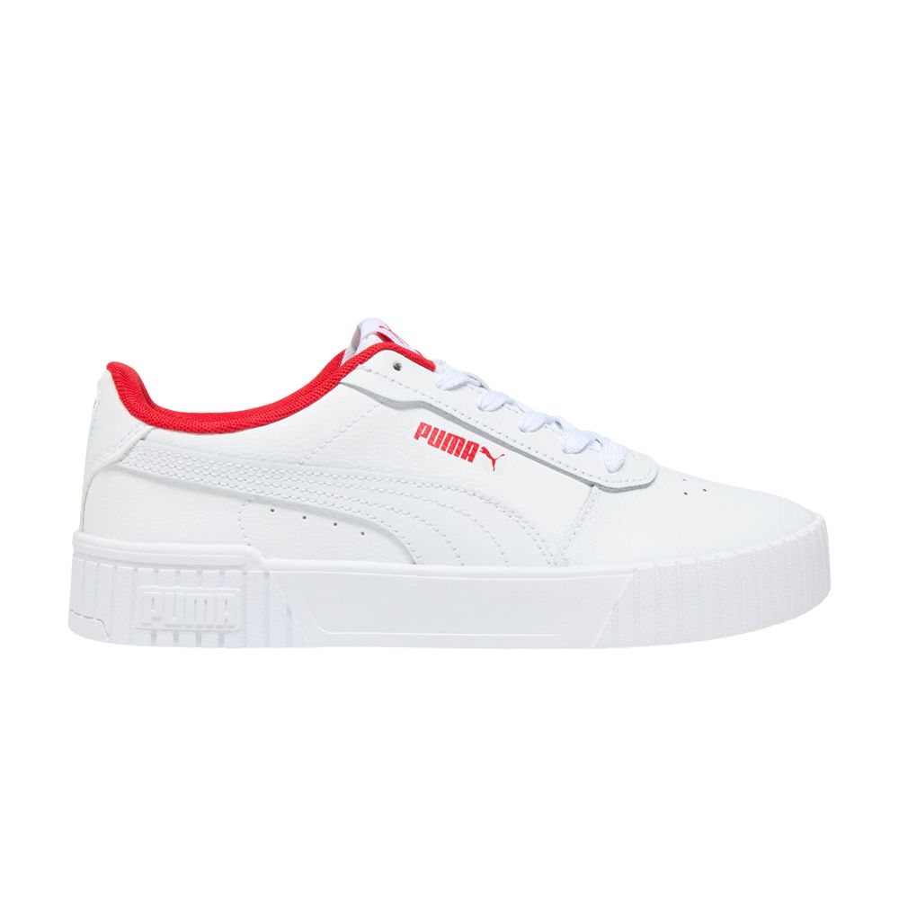 Puma Wmns Carina 2.0 'White For All Time Red' | Women's Size 7 - 385849-26
