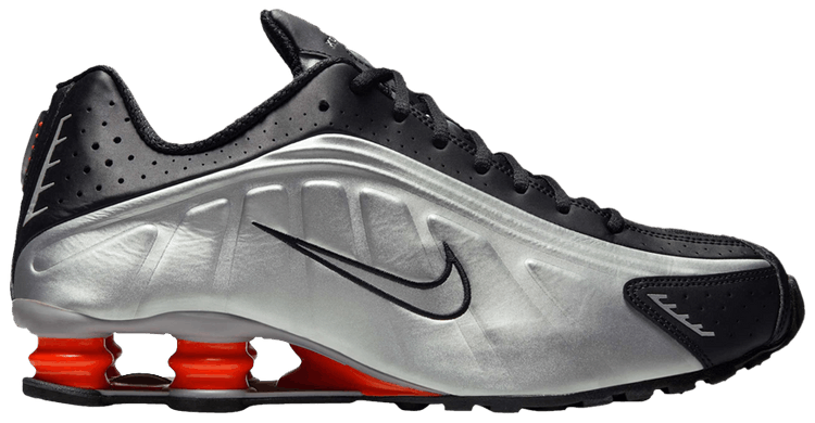 Grey and orange nike shox clearance