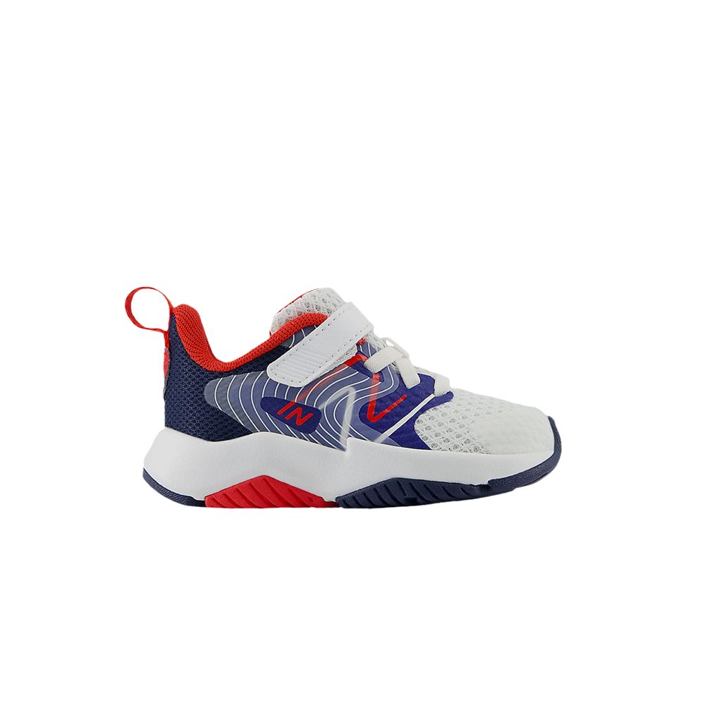 Pre-owned New Balance Rave Run V2 Bungee Lace Top Strap Toddler 'usa' | White | Infant Size 6
