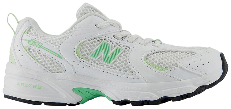 New Balance 530 Bungee Little Kid White Melon Water