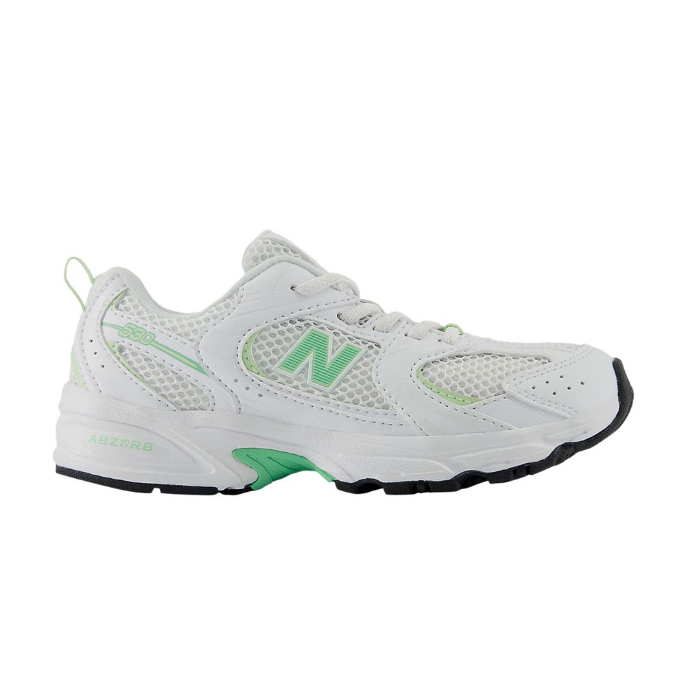 Pre-owned New Balance 530 Bungee Little Kid 'white Melon Water' | Kid's Size 12