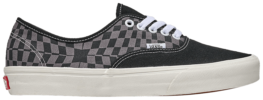 Buy Vans Authentic 'Color Theory - Warp Check Black' - VN000D7YBLK | GOAT