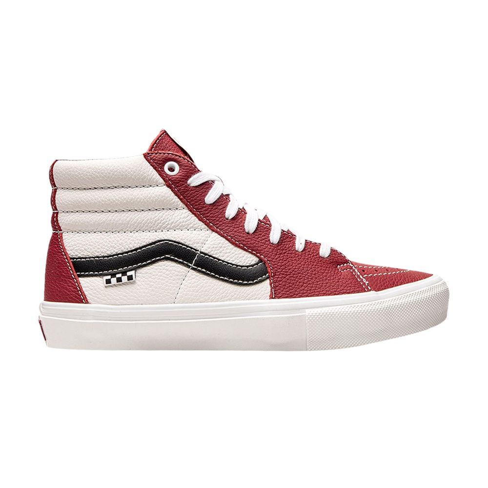 Vans Skate Sk8-Hi 'Chili Pepper White' | Red | Men's Size 8 - VN0A5FCC82E