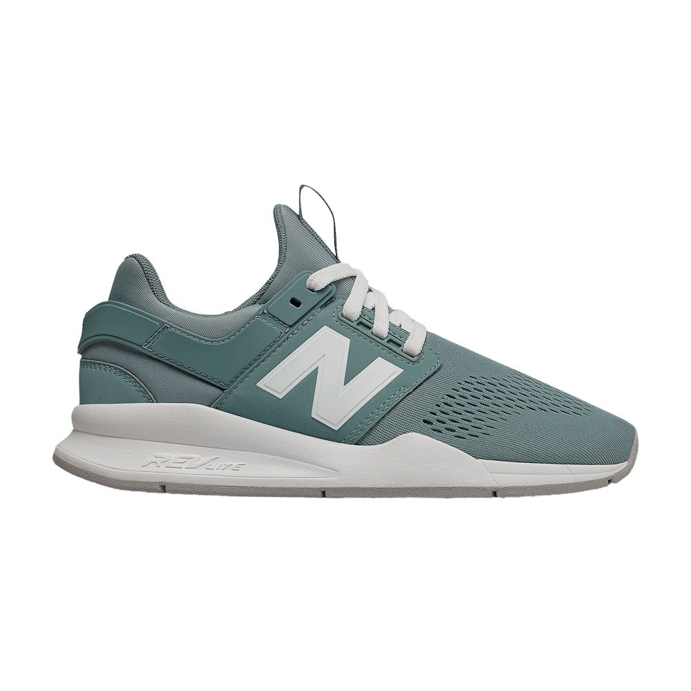 Pre-owned New Balance Wmns 247 'smoke Blue White' | Teal | Women's Size 8.5