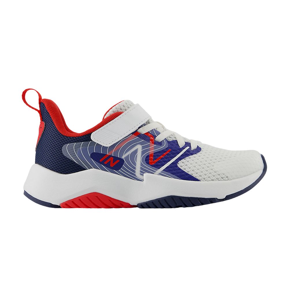 New Balance Rave Run v2 Bungee Lace Top Strap Big Kid 'USA' | White | Kid's Size 13.5 - YTRAVAM2
