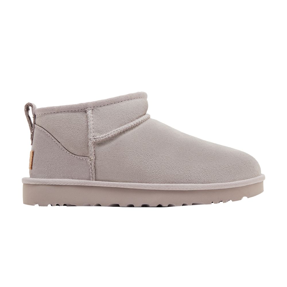 Pre-owned Ugg Wmns Classic Ultra Mini Boot 'pale Smoke' | Pink | Women's Size 7