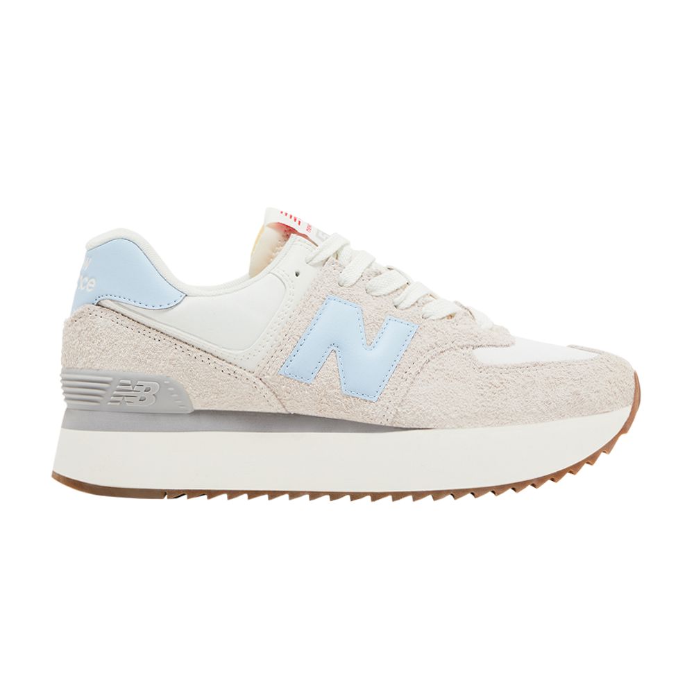NEW BALANCE WMNS 574+ 'MOONBEAM LIGHT CHROME BLUE'