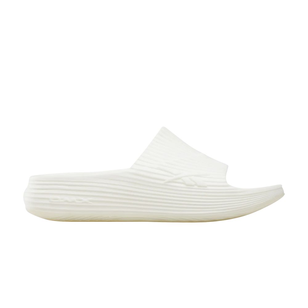 Pre-owned Reebok Dmx Recovery Slide 'chalk' | Cream | Men's Size 9 In White