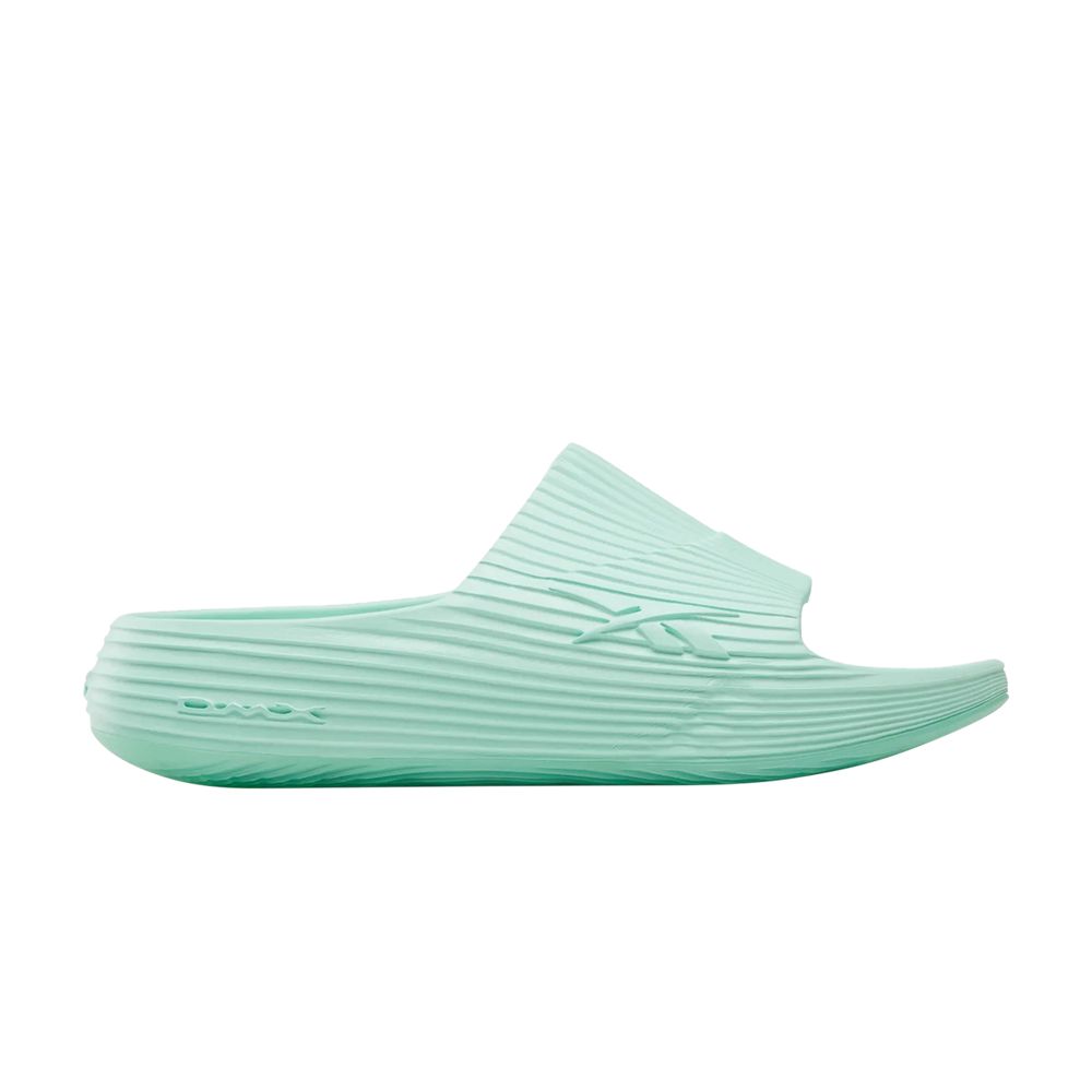 Pre-owned Reebok Dmx Recovery Slide 'ai Aqua' | Teal | Men's Size 12