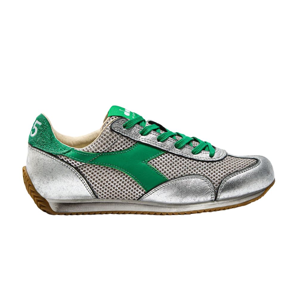 Diadora Equipe Stellar SW 'Silver Green Peas Cream' | Men's Size 7.5 - 201181981-D1296