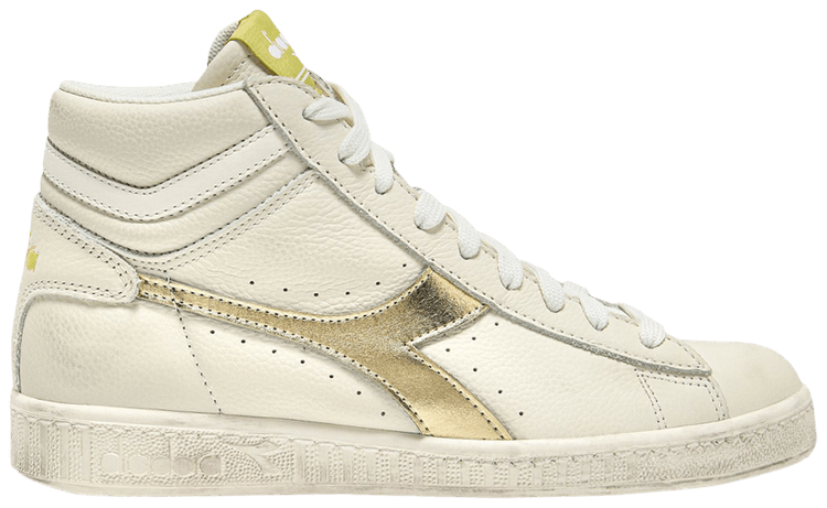 Diadora Wmns Game L High Waxed Metal Endive