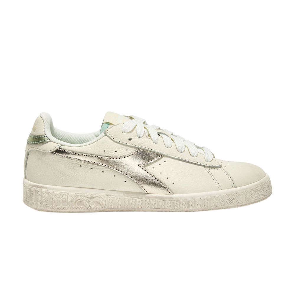 Diadora Wmns Game L Low Waxed Metal 'Frozen Dew' | Cream | Women's Size 9 - 501180864-D0335