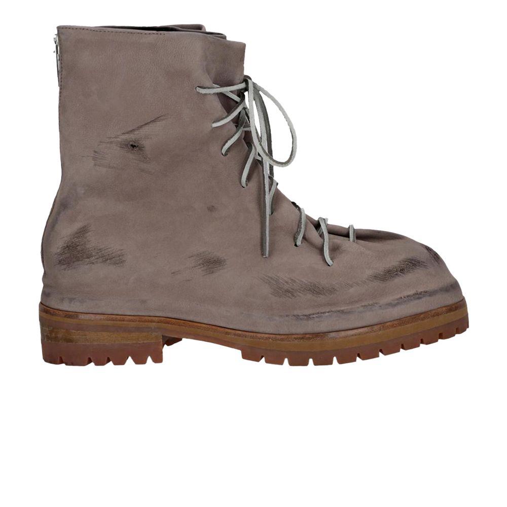 Pre-owned 424 Laced Up Marathon Boot 'dusty Nude' | Tan | Men's Size 40