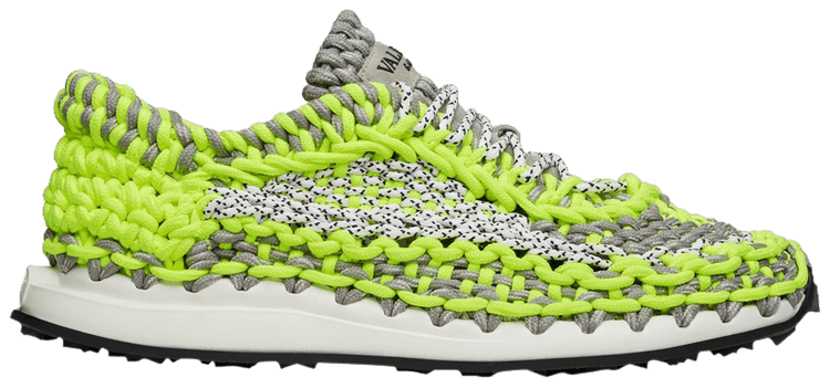 Buy Valentino Crochet Sneakers 'Green' - WY2S0E41 ZXB E12 | GOAT
