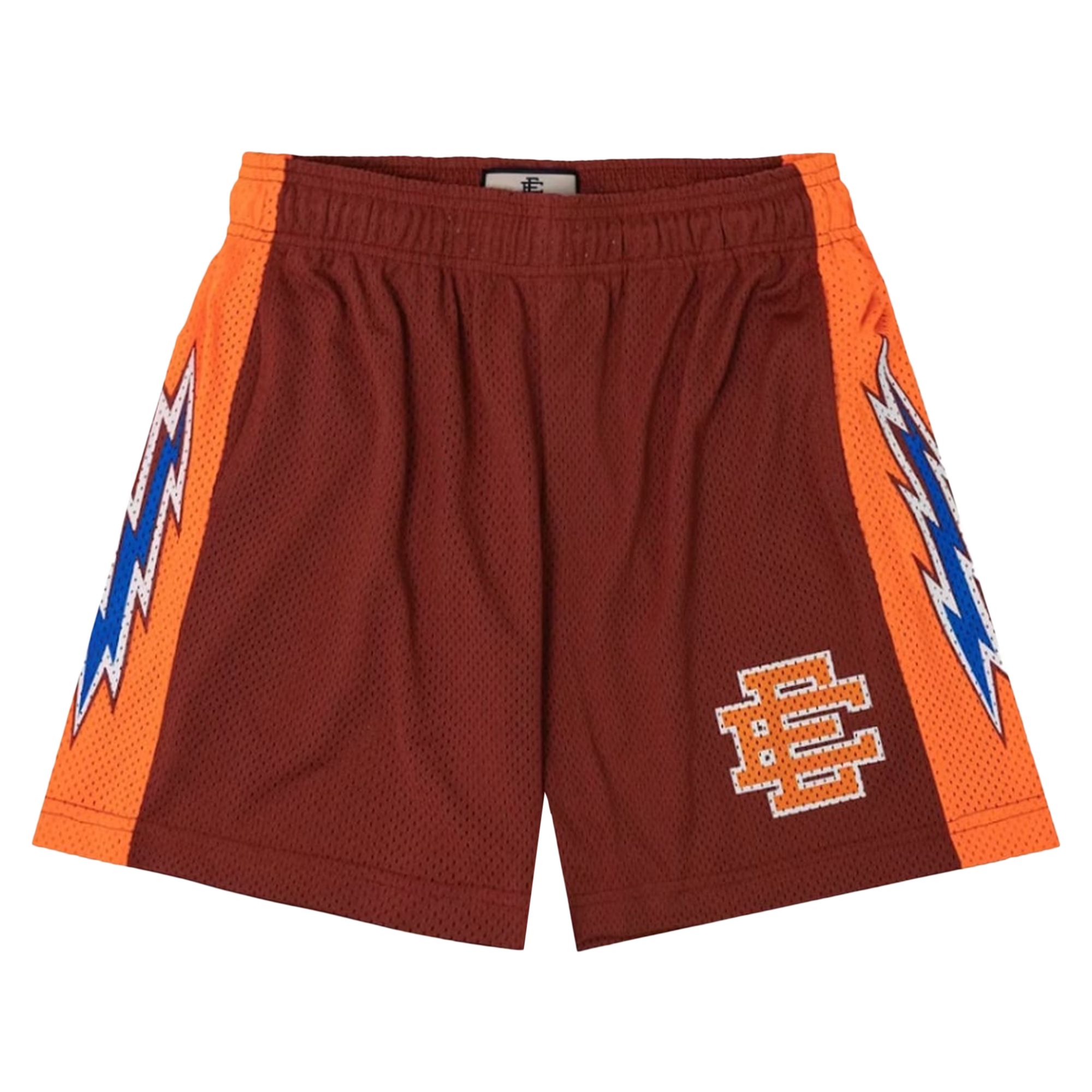 Pre-owned Eric Emanuel Basic Shorts 'maroon/orange' | Red | Men's Size L