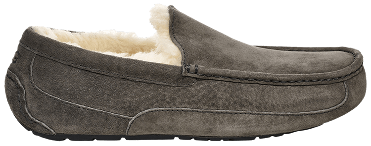 Ascot Slipper Charcoal