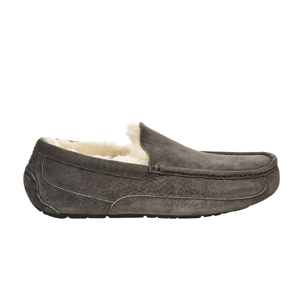 Pre-owned Ugg Ascot Slipper 'charcoal' | Grey | Men's Size 8 In Gray