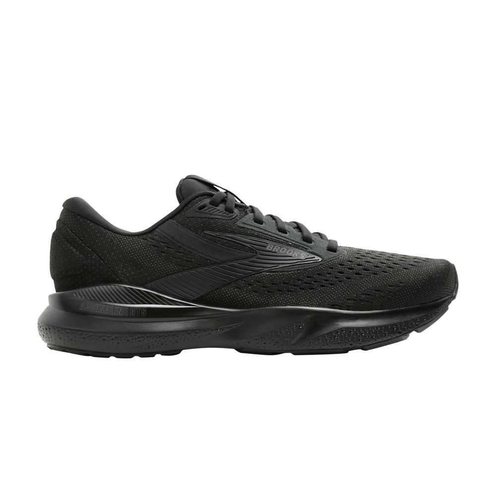 Pre-owned Brooks Adrenaline Gts 24 4e Wide 'black Ebony' | Men's Size 8.5