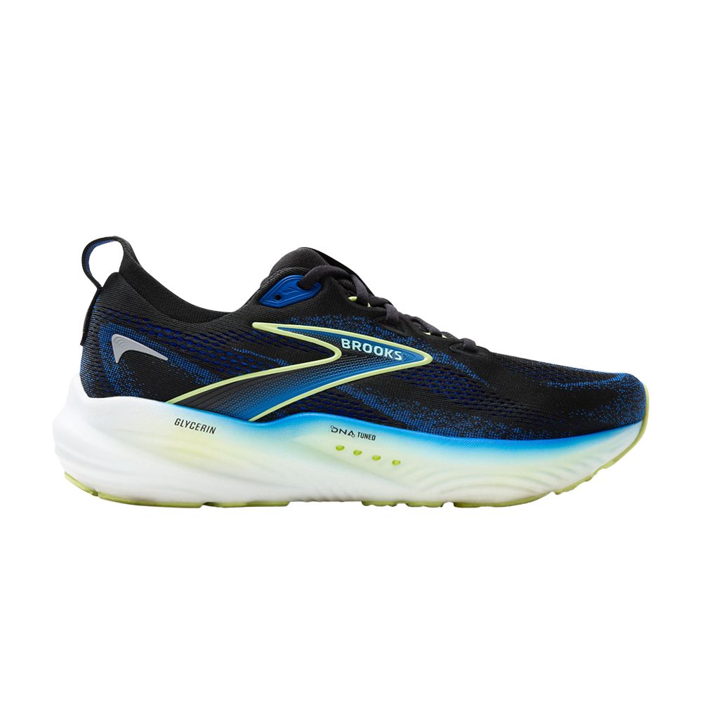 Pre-owned Brooks Glycerin 22 'black Cobalt' | Men's Size 9
