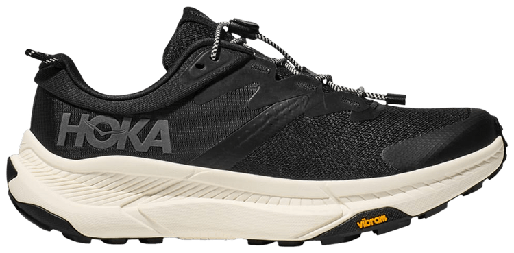 HOKA Transport Black Alabaster