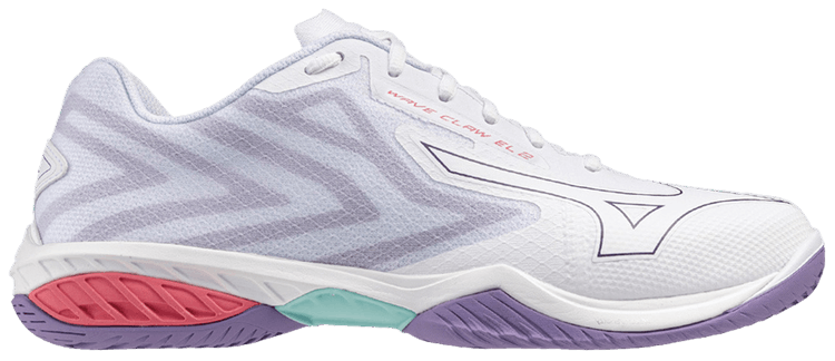 Mizuno Wave Claw EL 2 Wide Violet Indigo Camellia Rose