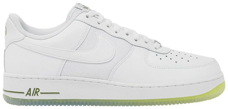 Nike Air Force 1 07 White Oil Green