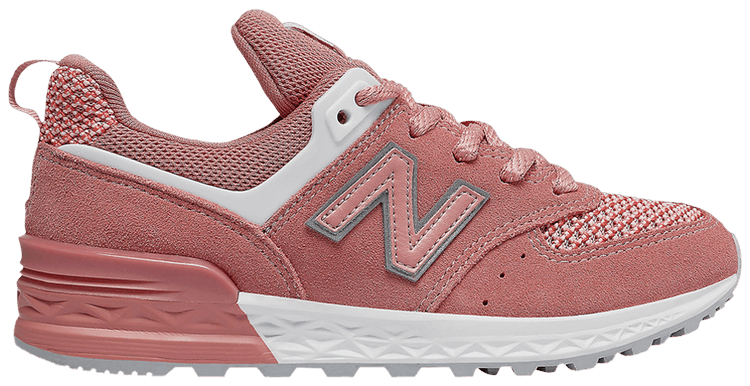 New Balance 574 Kids Dusted Peach White