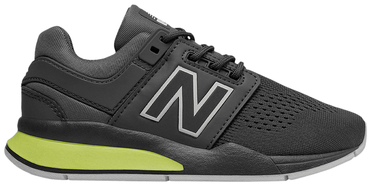 New Balance 247 Big Kid Grey Lime