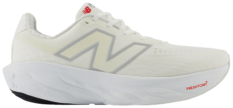 New Balance Fresh Foam X 1080v14 2E Wide White Silver Metallic