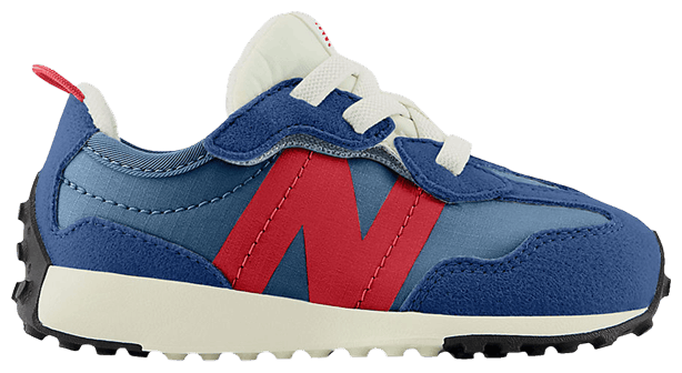 New Balance 327 New B Hook  Loop Toddler Inkwell True Red