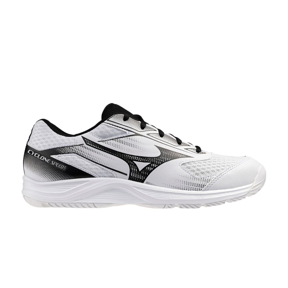 Pre-owned Mizuno Cyclone Speed 4 'white Black' | Men's Size 6.5