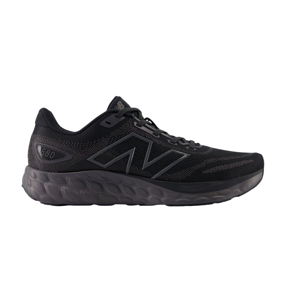 Pre-owned New Balance Wmns Fresh Foam 680v8 Wide 'phantom' | Black | Women's Size 6