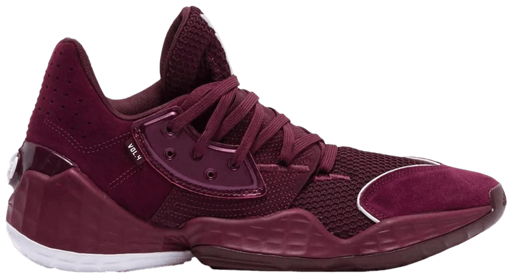 Adidas Harden Vol 4 Team Maroon