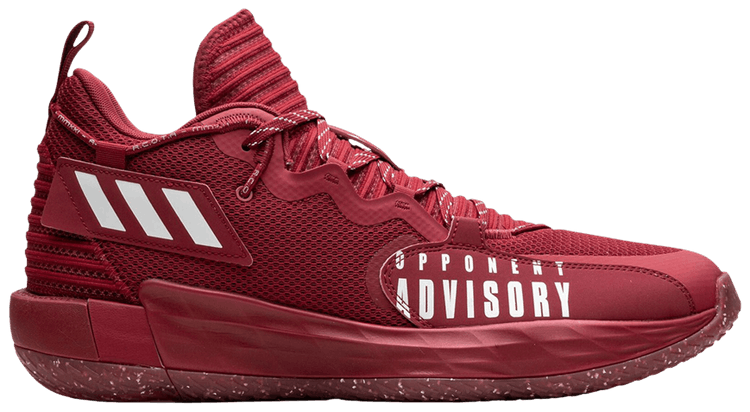 Adidas Dame 7 EXTPLY Opponent Advisory   Team College Burgundy