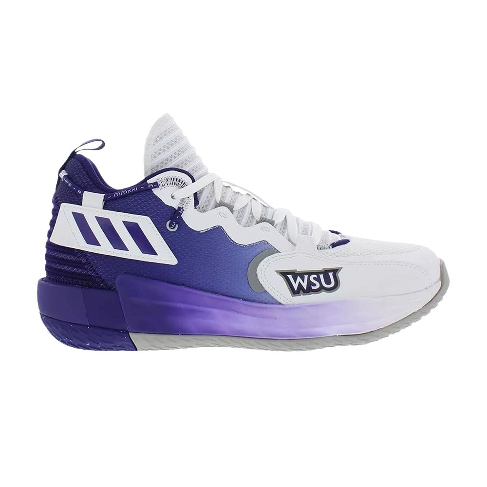adidas Dame 7 EXTPLY 'Weber State' PE | Purple | Men's Size 8.5 - GX3459